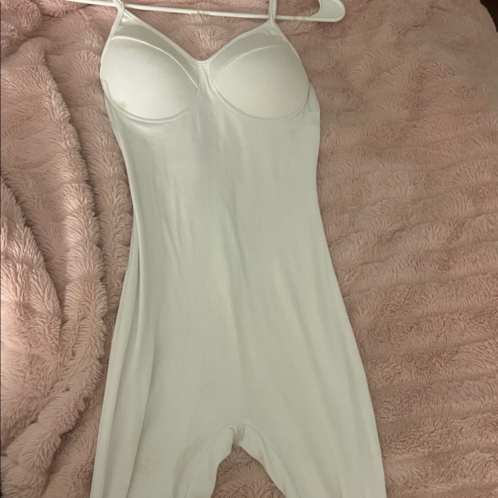 Rainbow White Shapewear Bodysuit